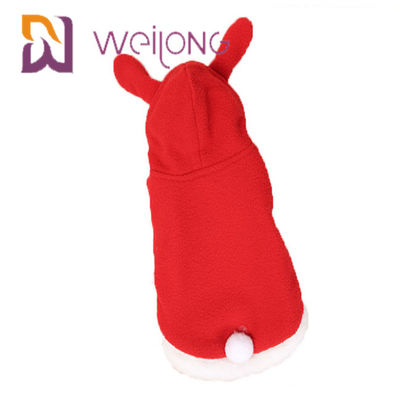 Easter Bunny Kostum Halloween Cosplay Kelinci Pet Hoodie 100% Polar Fleece Untuk Kucing Anjing
