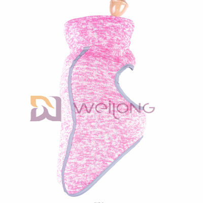 Velcro Opening Pink Fleece Pet Coat Jaket Heather Dog Sweatshirt