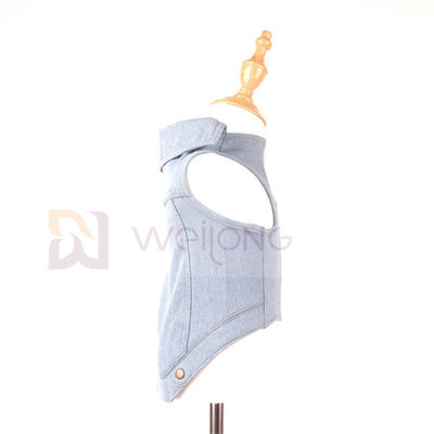Musim Semi Musim Panas Mantel Hewan Peliharaan Biru Vintage Dicuci Jaket Denim Hewan Peliharaan Untuk Kucing Anjing