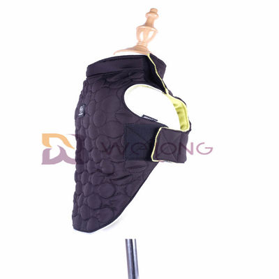 Musim Gugur / Musim Dingin Quilting Anjing Salju Jaket Mantel Anjing Reflektif WMT yang Disesuaikan