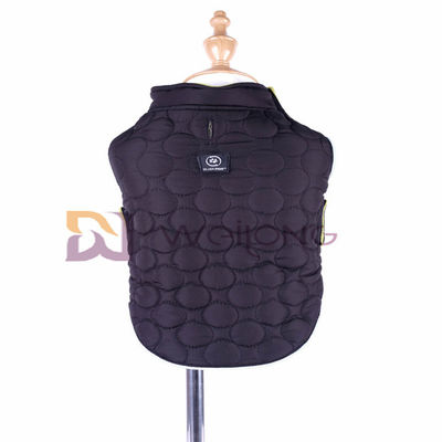 Musim Gugur / Musim Dingin Quilting Anjing Salju Jaket Mantel Anjing Reflektif WMT yang Disesuaikan