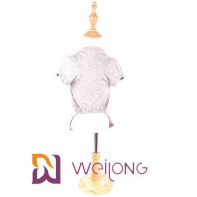 Kaos Musim Semi / Musim Panas yang Dapat Disesuaikan Untuk Anjing Cotton Jersey 180G