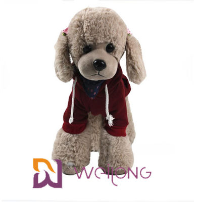 Musim Gugur / Musim Dingin BSCI Hoodie Puppy Shirts Untuk Anjing Warna yang Dapat Disesuaikan