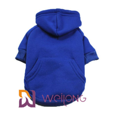 Musim Gugur / Musim Dingin BSCI Hoodie Puppy Shirts Untuk Anjing Warna yang Dapat Disesuaikan