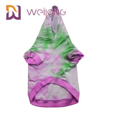 Cotton French Terry Tie - Pewarna Pet Hoodie House Dog Hoodies