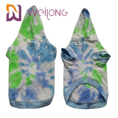 Cotton French Terry Tie - Pewarna Pet Hoodie House Dog Hoodies