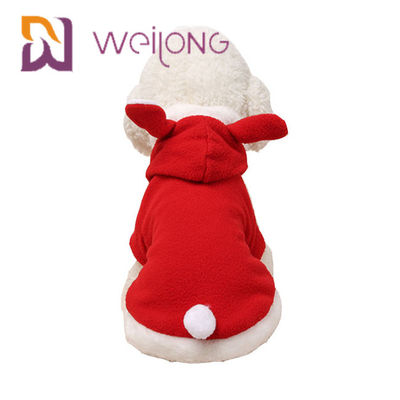 Easter Bunny Kostum Halloween Cosplay Kelinci Pet Hoodie 100% Polar Fleece Untuk Kucing Anjing