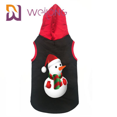 Lucu Natal Fashion Style Pet Hoodie CVC Dog Cat Pakaian Musim Dingin