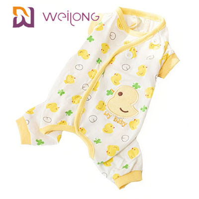 Kustomisasi Cetak Digital Musim Panas Xl Dog Piyama Onesie BSCI / WMT / ISO9001
