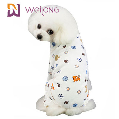 Kweilong Kustomisasi Penuh Anjing Kucing Pet Liburan Piyama Dicetak T - Shirt