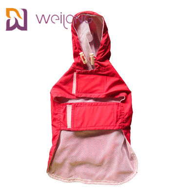 Velcro Opening Pet Raincoat Bag Mesh Lining Xl Dog Raincoat