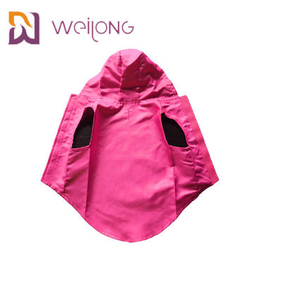 Mantel Anjing Tahan Air Besar Dengan Pembukaan Velcro Hood yang Dapat Disesuaikan