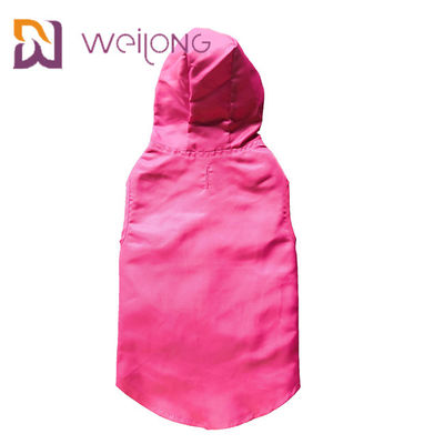Mantel Anjing Tahan Air Besar Dengan Pembukaan Velcro Hood yang Dapat Disesuaikan