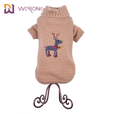 Fleece Dog Hoodie Sweater Termal Dengan Topi Rajutan Kaus Anjing Jumper