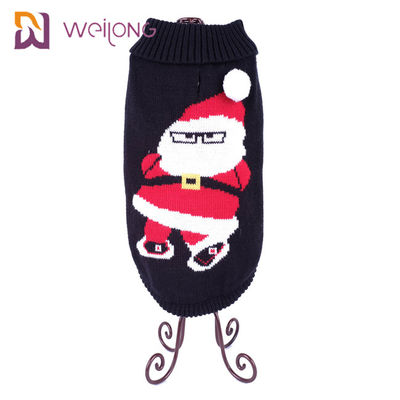 Snowman Dog Holiday Sweater Tahun Baru Natal Anak Anjing Xmas Jumper Pakaian Rajut
