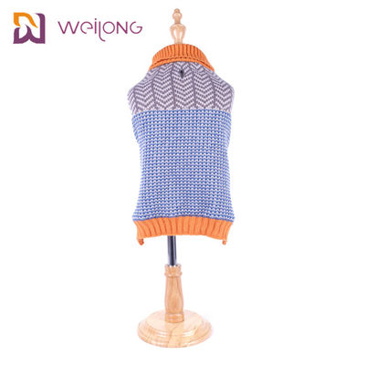 Klasik Kabel Merajut Pet Sweater Jumper Mantel Hangat Hewan Peliharaan Pakaian Musim Dingin Pakaian Untuk Anjing Kucing