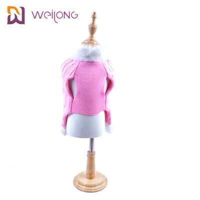 Turtleneck Rajutan Pakaian Hewan Peliharaan Sweater Hangat Hewan Peliharaan Pakaian Musim Dingin Pakaian untuk Anjing Kucing