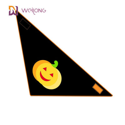 Gaya Halloween WMT Pet Bandana Cotton Poplin Panjang Belakang 15 &quot;- 24&quot; Syal Anjing Kustom