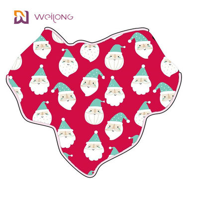 Digital Printing Snowman Pet Bandana Kustomisasi Untuk Cat Dog Christmas Bandana