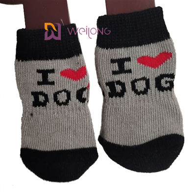 Kustomisasi Anti Slip Protective Sock Untuk Dog Paw Dog Socks Untuk Mencegah Goresan